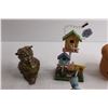 Image 2 : (6) Assorted Decorations - Musical Birds Work