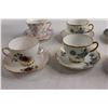 Image 4 : (6) Teacups with Saucers - Some Chips, Crafton, Princess