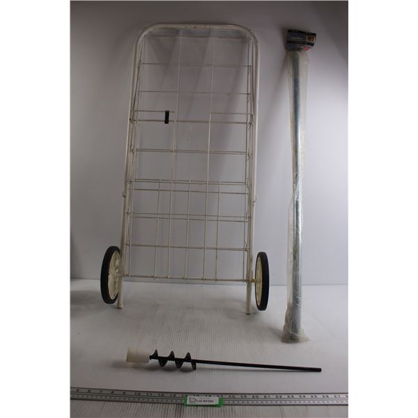 Closet Rod, Rolling Rack, Drill Bit