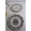 Image 5 : (5) Teacups with Saucers - Windsor, (2) 25th Anniversary Decorative Plates