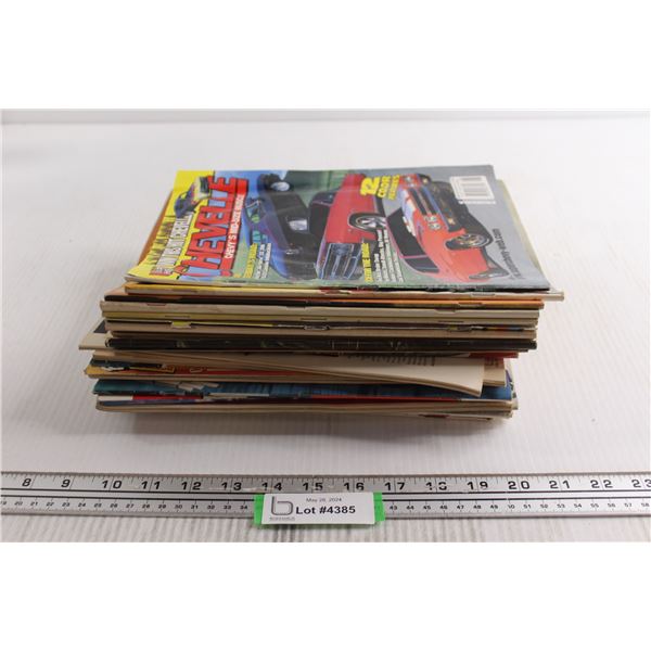 (23) Car Magazines - Hot Rodding, Super Chevy
