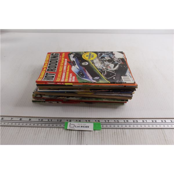 (18) Car Magazines - Hot Rodding, Chevy Engines