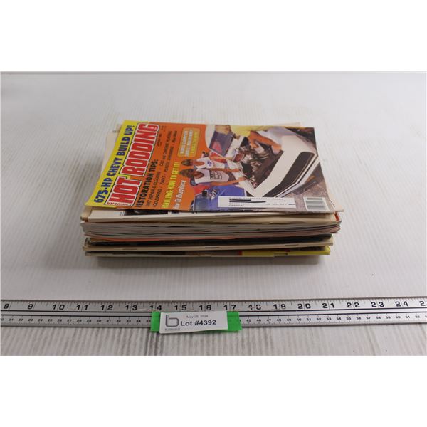 (18) Car Magazines - Hot Rodding, Canadian Chevelle Beaumont News