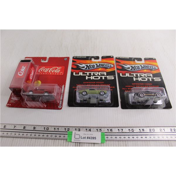 (3) Toy Cars - Hot Wheels, Sealed