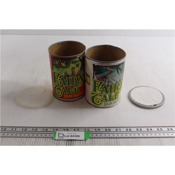 (2) Fairy Tale Jigsaw Puzzles - As Is