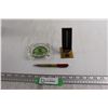 Advertisement Temperature Gauge, Ashtray, and Pen
