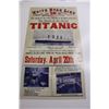 Image 3 : (4) Titanic Posters - 12" x 16"