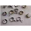 Image 2 : (20) Costume Jewelry Rings - Assorted Sizes