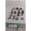 Image 1 : (19) Costume Jewelry Rings - Assorted Sizes