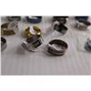 Image 4 : (19) Costume Jewelry Rings - Assorted Sizes