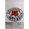 Image 1 : Red Rose Anti-Knock Sign - 11 3/4"