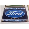 Image 2 : Castrol, Ford, and Chevrolet Signs - 8" x 12"