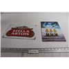 Image 1 : Corona Extra and Stella Artois Signs - 8" x 12"