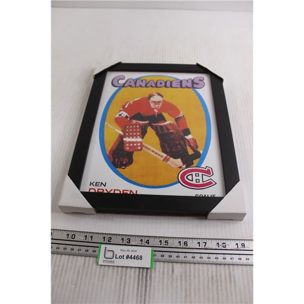 Ken Dryden Rookie PRINT - 10" x 12 1/2"