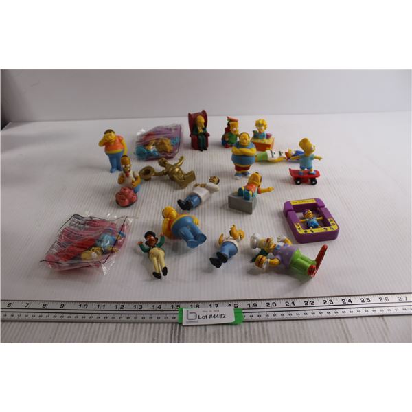 (10+) Assorted The Simpsons Figurines