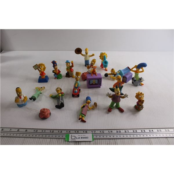 (10+) Assorted The Simpsons Figurines