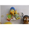 Image 3 : (5) Simpsons Plushies - Christmas Ornament