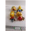 Image 1 : (3) Simpsons Window Hangers, Bart Simpson Plush