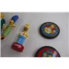 Image 4 : (10) Simpsons Figurines, (2) Buzzers - Untested