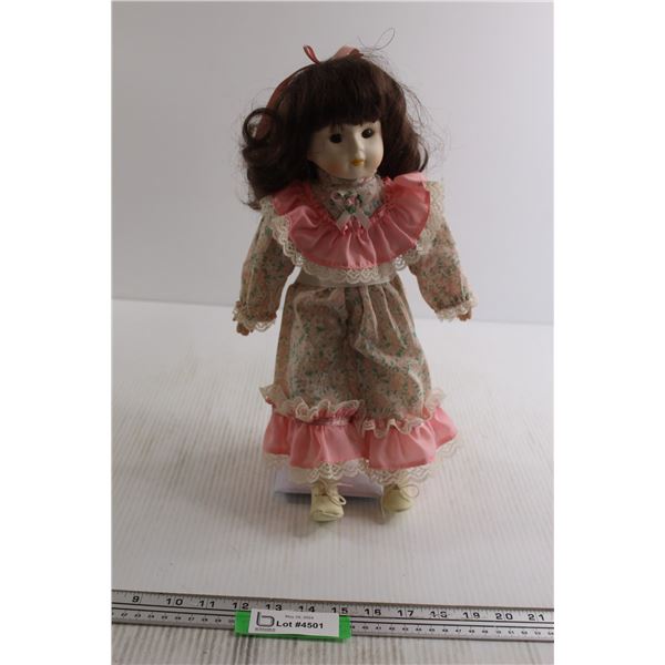 Doll with Pink Dress