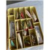Image 2 : PLANO CASE WITH ASSORTED LURES AND FISHING SUPPLIES