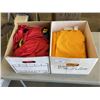 Image 1 : 2 BOXES OF T-SHIRTS, JERSEYS AND PINNIES
