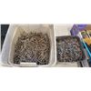 Image 2 : LOT OF BRACKETS, CHAIN AND NAILS