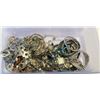 Image 2 : SMALL BIN WITH COSTUME JEWELRY CONTENTS