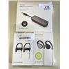 Image 1 : AVANTREE WIRELESS AUDIO TRANSMITTER, WIRED SPORTS EARBUDS, AND OPEN-EAR EARPHONES