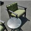 Image 2 : 3 PC PATIO SET 2 CHAIRS AND SIDE TABLE
