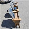 Image 2 : 3 VINTAGE THEATRE CHAIRS