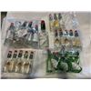 Image 3 : LOT OF COLLECTIBLE TOBASCO BOTTLES, METAL FIGURE AND COLLECTIBLE STAMPS ETC