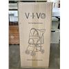 Image 2 : BLACK 4 WHEEL PET STROLLER