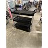 Image 2 : BRAND NEW COMMERCIAL SERVING/ SERVICE CART, 3 SHELF, WITH HEAVY DUTY CASTORS, 400LB CAPACITY, RETAIL