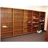 Image 1 : Wood Bookcase with Adjustable Shelving