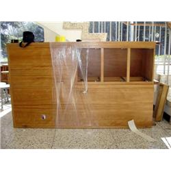Wood Office Cabinet