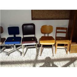 Assorted chairs