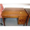 Image 1 : Wooden Desk - 4 Drawer