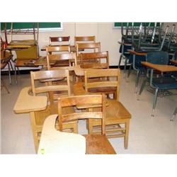 Student Arm Chair Desk