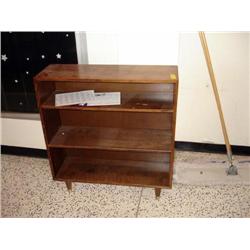 Wood 3-Shelf Bookcase