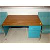 Image 1 : Metal Desk with 2 Drawers