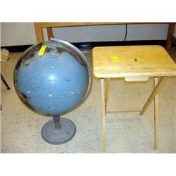 Globe and Tray