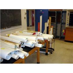 Map Racks (Two) and Assorted Maps