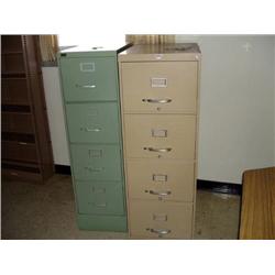 Metal 4-Drawer File Cabinets