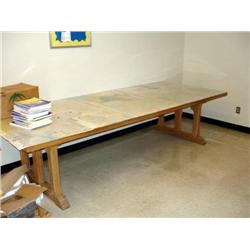 Conference Table  with Maps