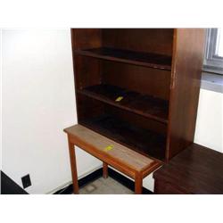Small Bookcase and Table