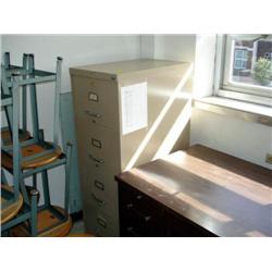 Metal 4-Drawer Legal File Cabinet