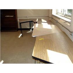 Metal Tables with Formica Tops