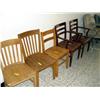 Image 1 : Assorted Wood Chairs