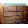 Image 1 : Wood Double Adjustable Shelving